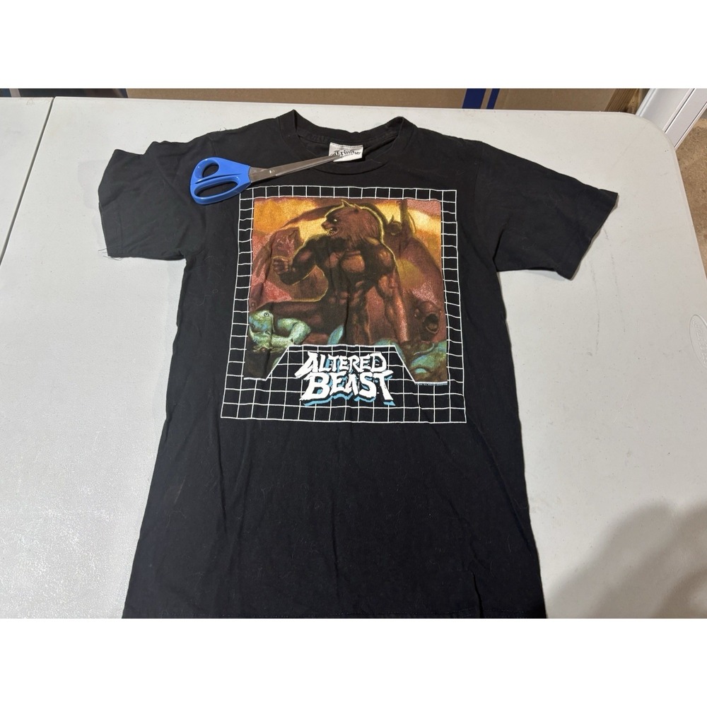 Vintage Altered Beast Sega Genesis Video Game Shirt, M, Trinity Products,‎ Rare